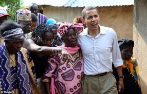 obama in KENYA