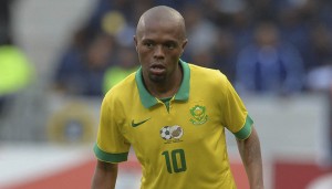 Thulani Serero of South Africa during the International Friendly Football Match between South Africa and Angola at Cape Town Stadium, Cape Town on 16 June 2015  ©Chris Ricco/BackpagePix