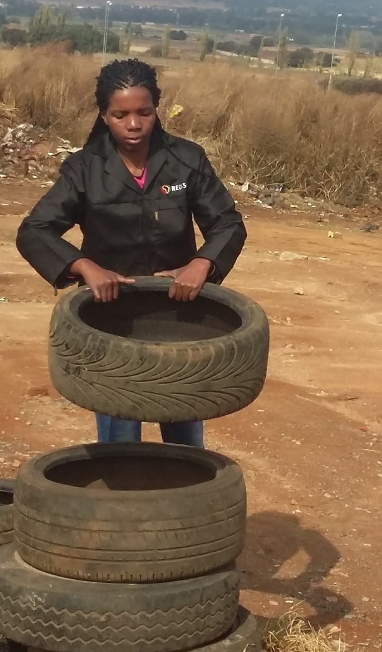 Tyre Collectors In Locations Benefits Youth s Soweto Life Magazine
